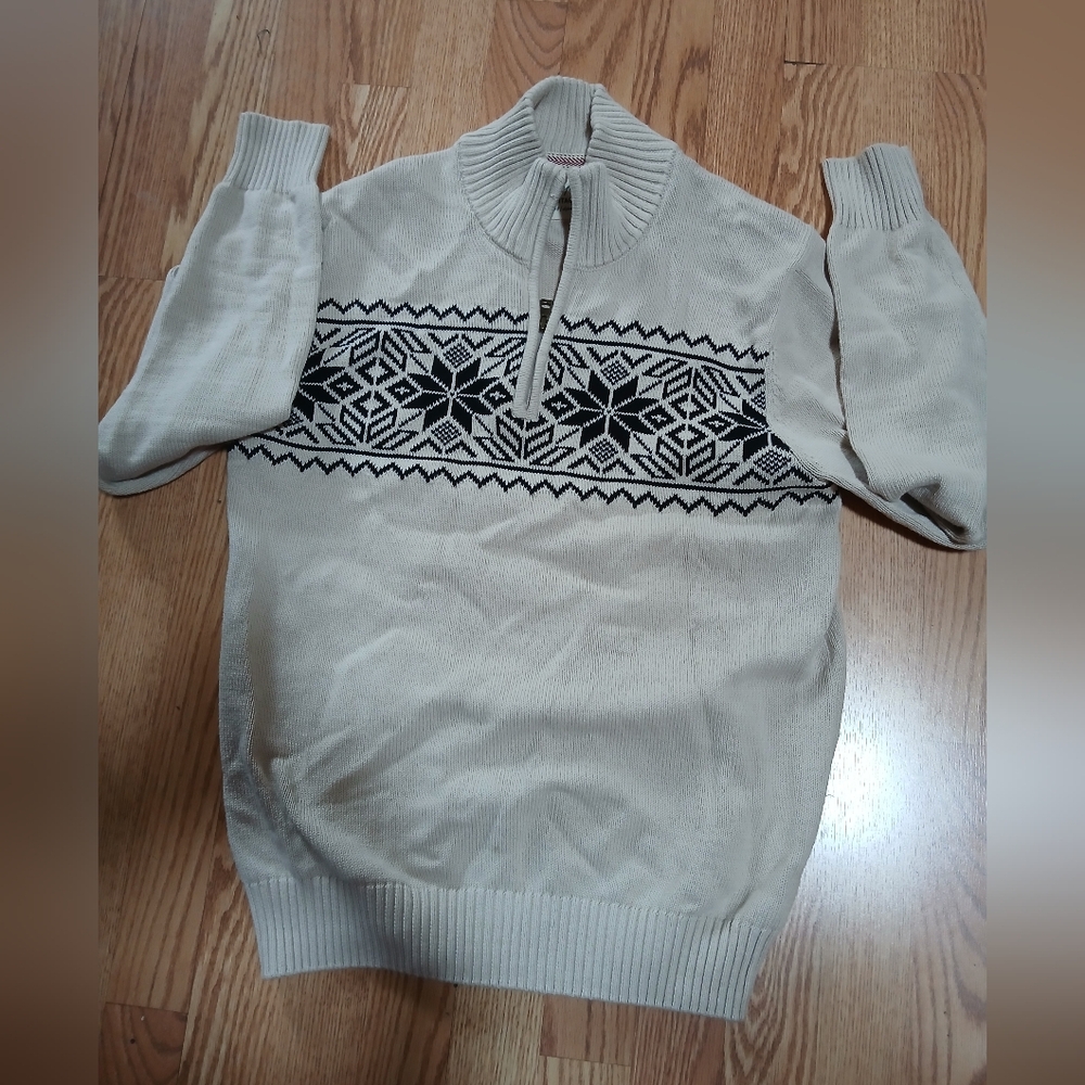 Vintage Weatherproof 1/4 Zip Sweater Men NWT  SP